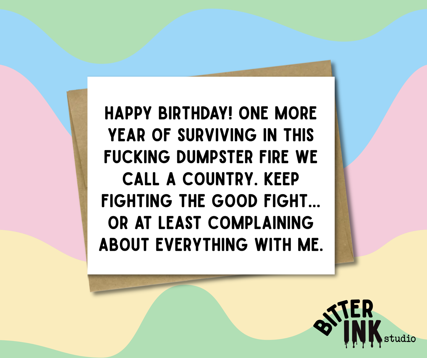 Birthday - Dumpster Fire