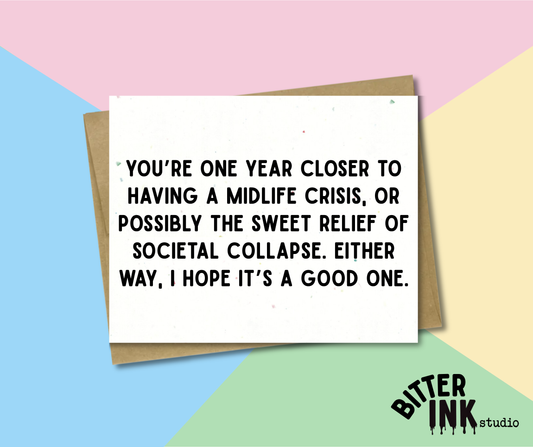 Birthday - Midlife Crisis