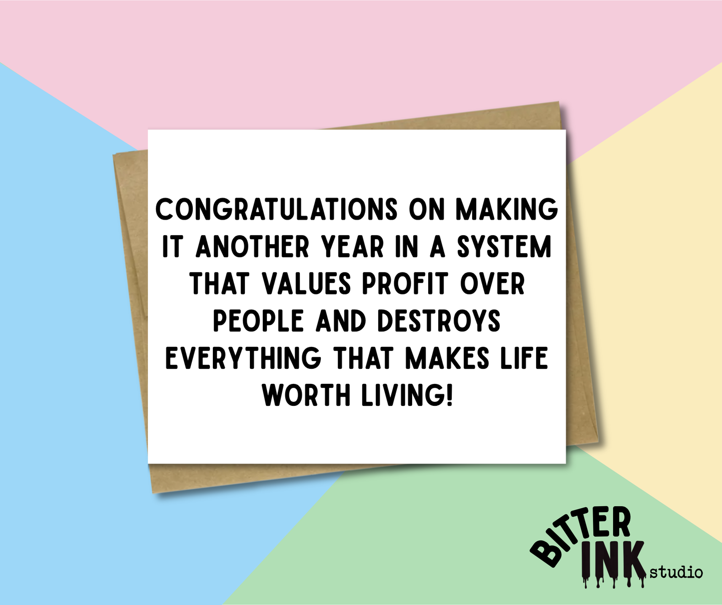 Birthday - Profit Over People