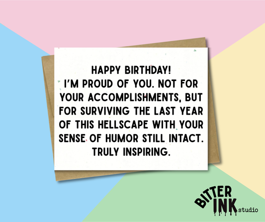 Birthday - Accomplishments