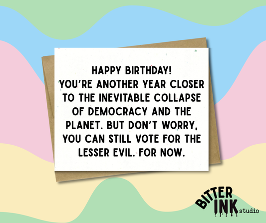 Birthday - Lesser Evil