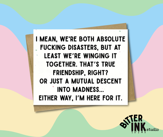 Friendship - Absolute Disasters