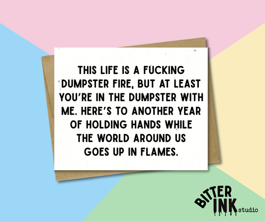 Friendship - Dumpster Fire