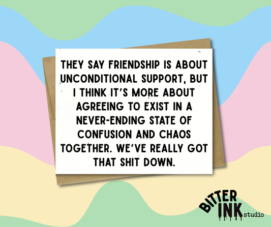 Friendship - Confusion and Chaos
