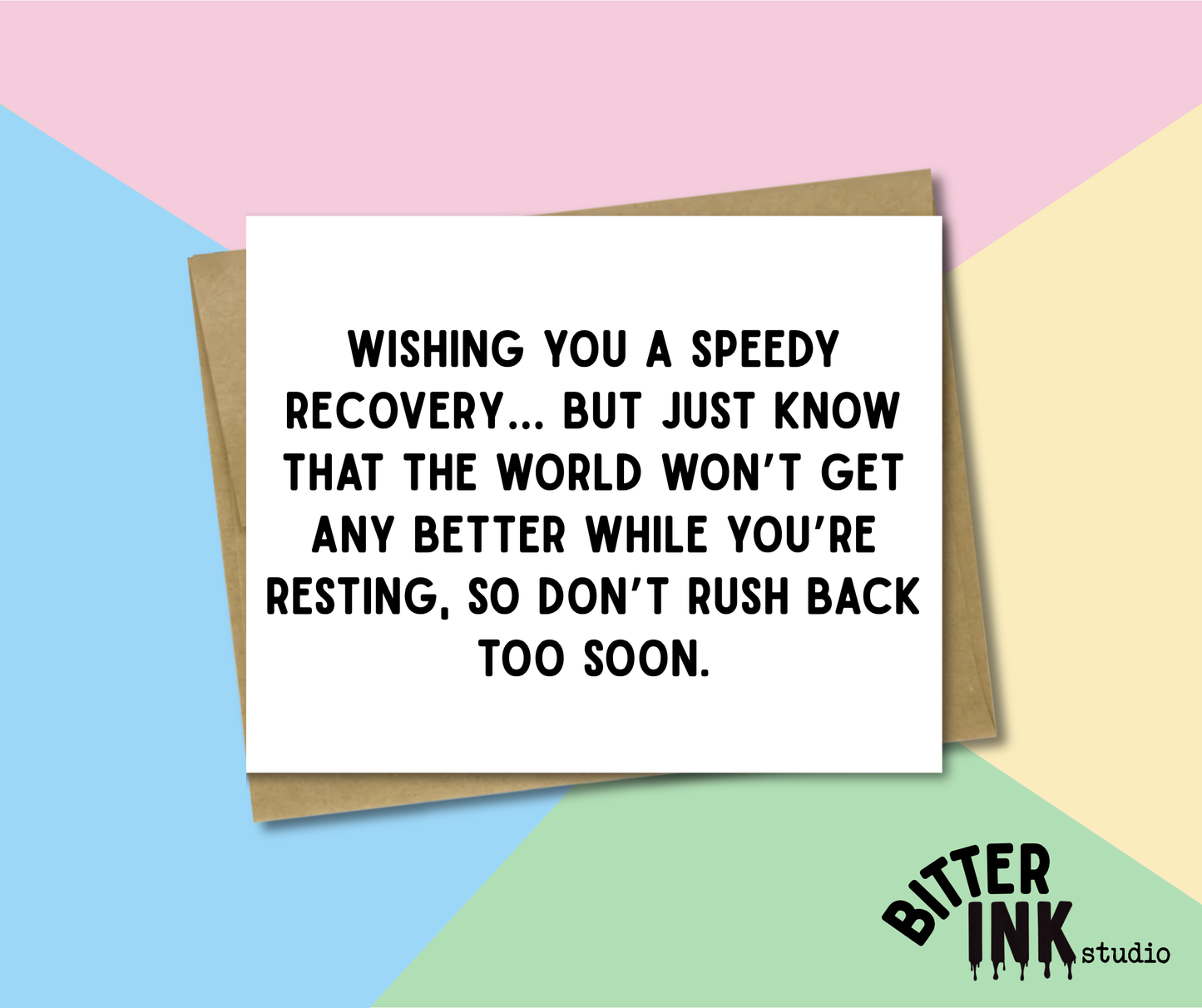 Get Well - Speedy Recovery