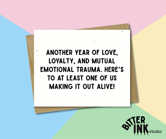 Anniversary - Emotional Trauma