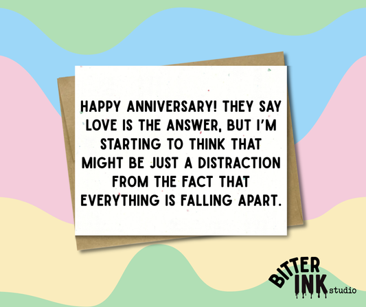 Anniversary - Love is the Answer