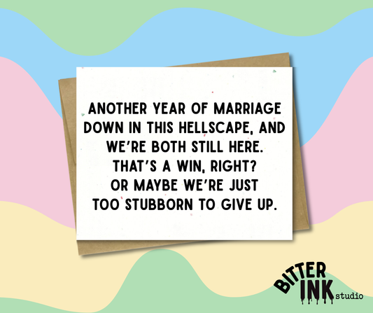 Anniversary - Too Stubborn