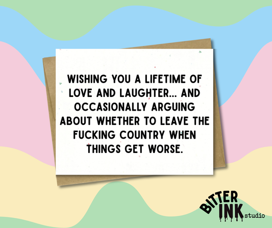 Engagement - Leave the Country
